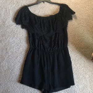 BB Dakota off the shoulder romper
